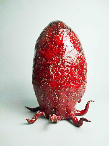 Керамическая скульптура Морское дитя