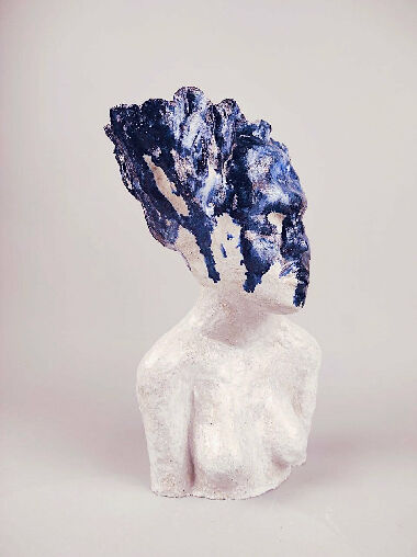 Жіноча ваза "Квіти в голові"