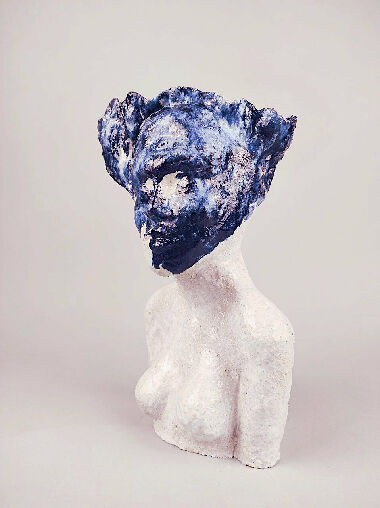 Жіноча ваза "Квіти в голові"