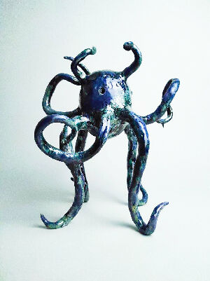 Ceramic Sculpture 'Sea Child Number 3'