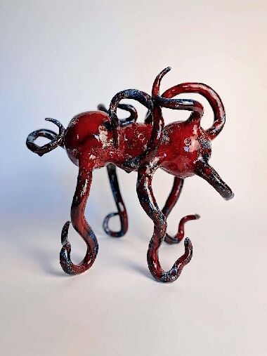 Керамическая скульптура "Дитя моря №4"