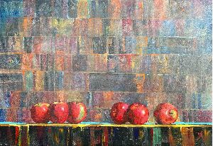 Красные яблоки