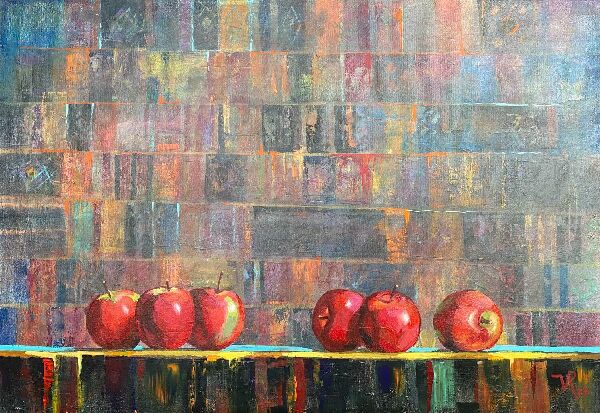 Красные яблоки