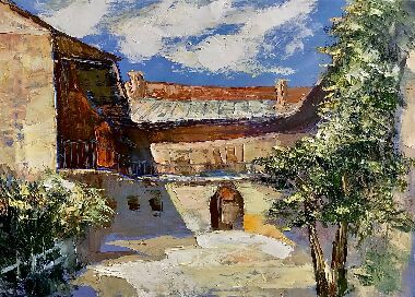 Chernivtsi Courtyard