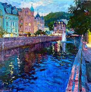 Набережна. Карлові Вари