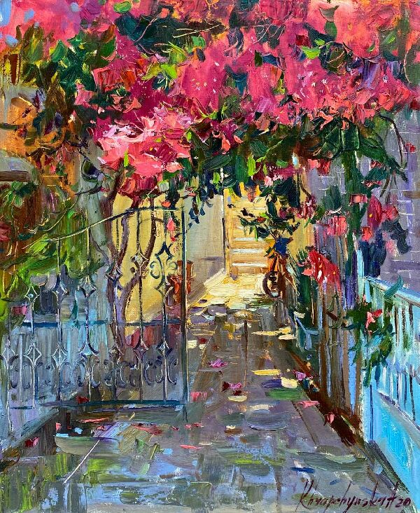 Затишний дворик у Турунчі