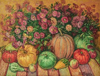 Тыквы и дубочки