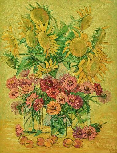 Соняшник та майори