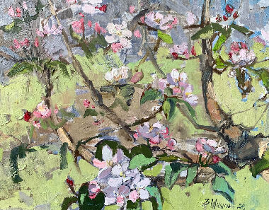 The Apple Tree is Blooming