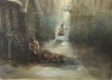 THE TIN WOODMAN AND THE BRAVE LION LISTEN TO THE BLUES