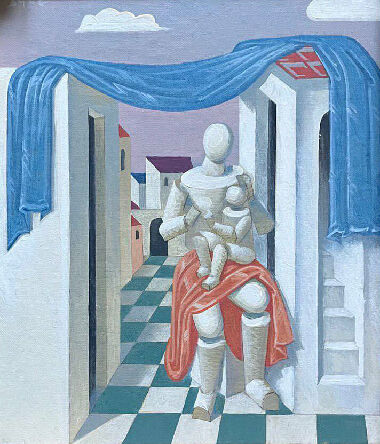 Мадонна в городе (Синий покров)