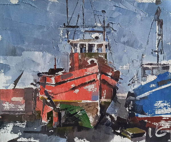 Рыбацкие лодки