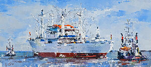 Грузовой корабль CAP SAN DIEGO