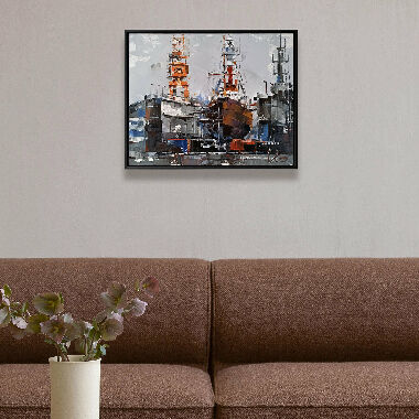 Корабель-маяк AMRUMBANK у плавучому доці