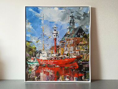 Lighthouse ship AMRUMBANK