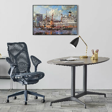 Вантажний корабель CITY OF SWANSEA і буксир FIGHTING COCK