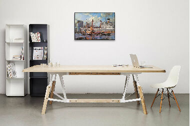 Cargo ship CITY OF SWANSEA and tug FIGHTING COCK