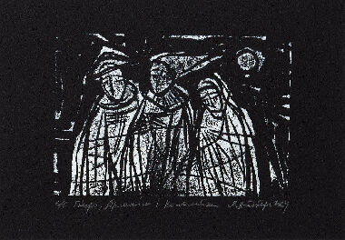 Пьеро, Арлекин и Коломбина