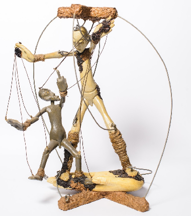 Автопортрет с веревками