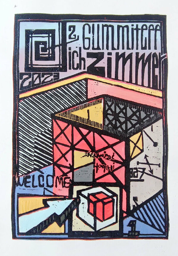 Gummi Teppich Zimmer