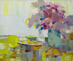 Натюрморт з грушками