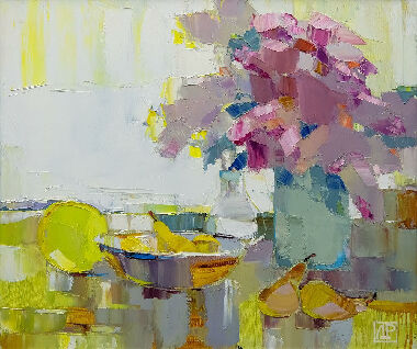 Натюрморт з грушками