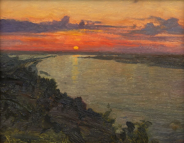 Вечерняя прохлада Днепра