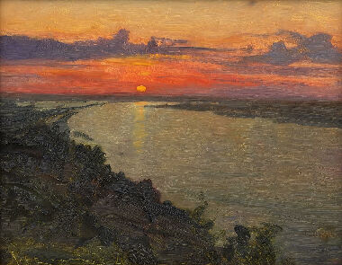 Вечерняя прохлада Днепра