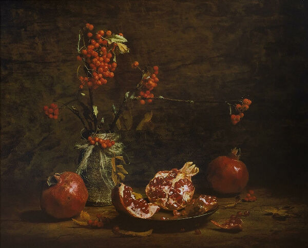 Pomegranate and Rowan