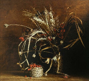 Горобина у листопаді