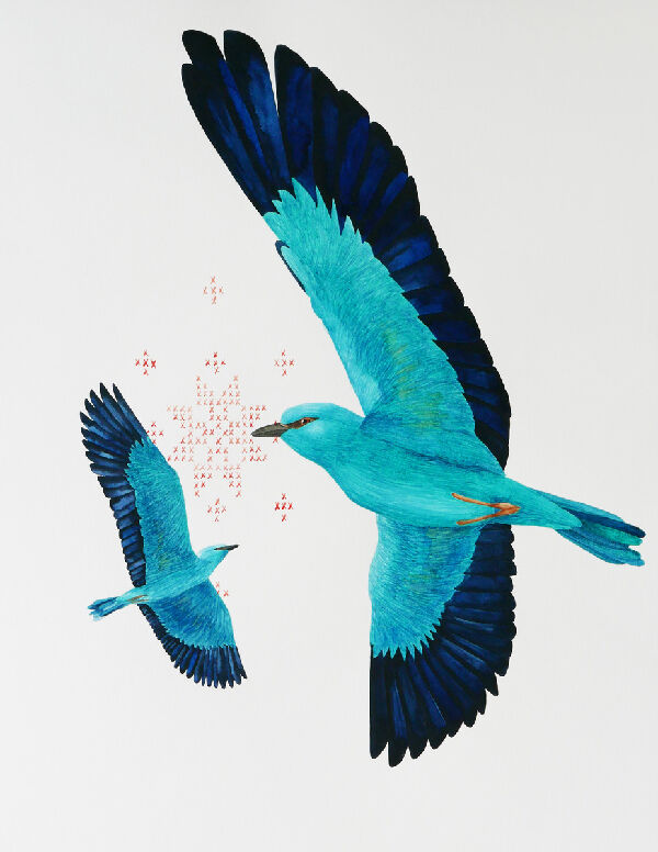 2 сиворакші летять назустріч (з серії "Re:connection")