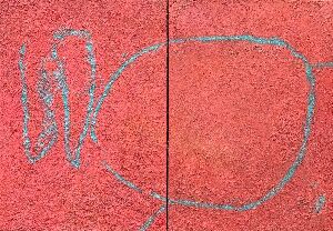 Диптих "Суміш червоного піску"