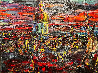 Ночная Лавра