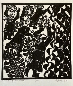 Дівчата кидають вінки (Серія "Купальські забави")