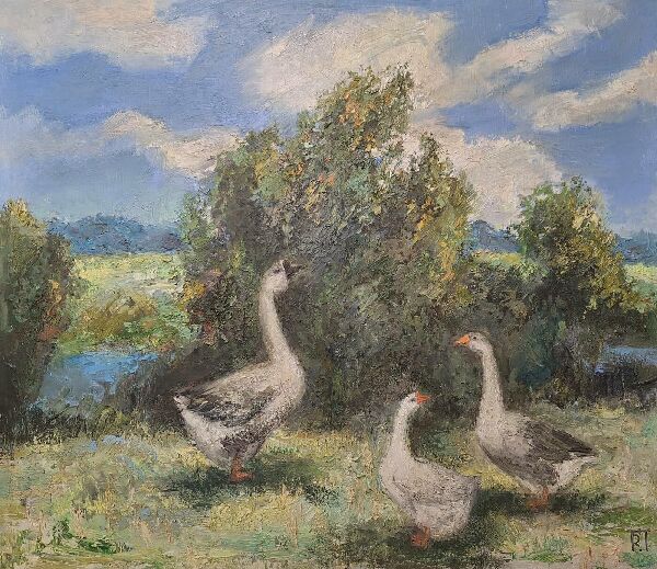 Ой, гиля, гуси