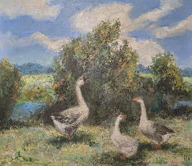 Ой, гиля, гуси