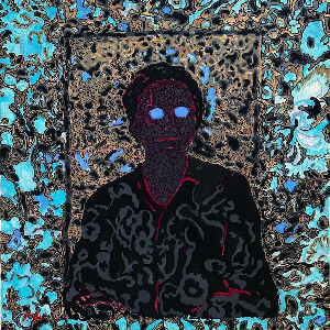 Портрет в синих очках