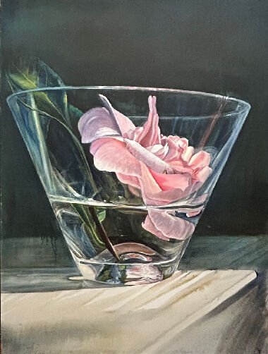 Камелия в стакане