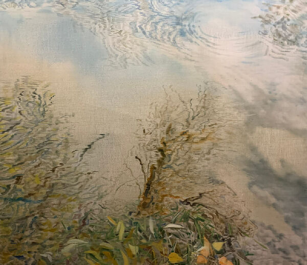 Листья на воде