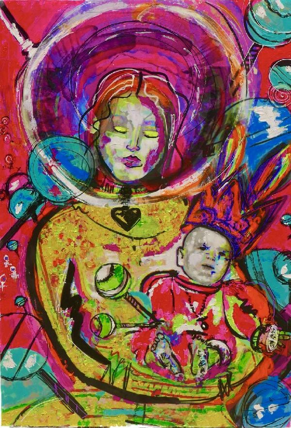 Meryl Streep and Baby