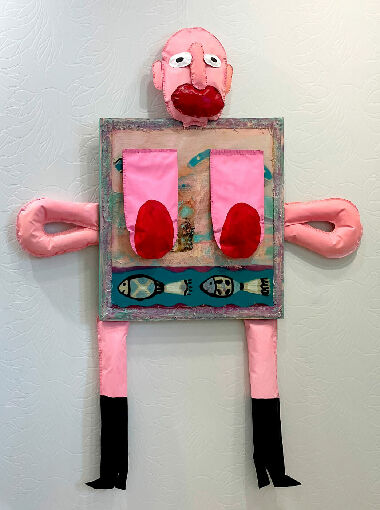 A Person with Fish in Stomach