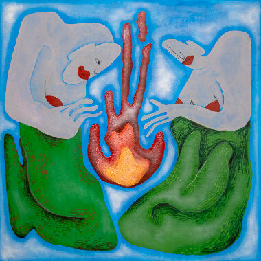 Русалки гріються біля полумʼя