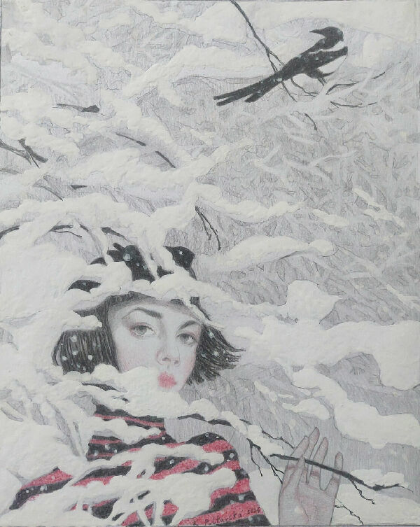 In the Snow-Covered Branches