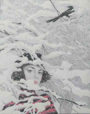 In the Snow-Covered Branches