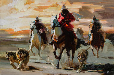 Twilight of the Wild Steppe