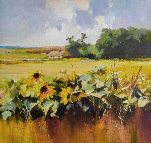 Зів'ялі соняшники