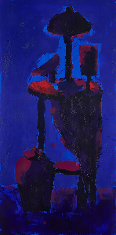 Натюрморт з лампою (триптих)