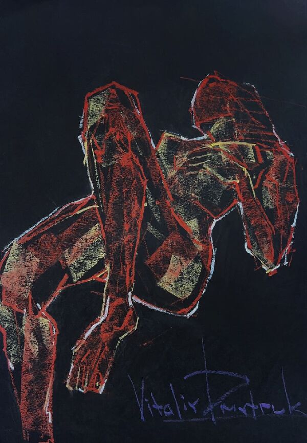 Робота №113, серія ЧОРНІ ПАСТЕЛІ