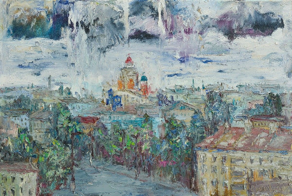 Дощ над містом