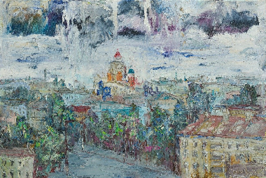 Дождь над городом